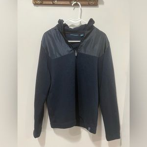 Perry Ellis pullover zip sweater